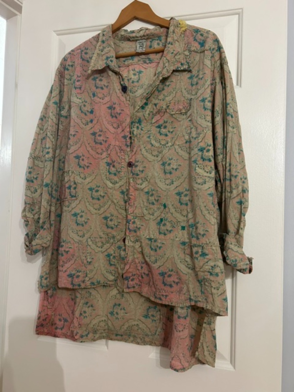 NWT- Magnolia Pearl European Cotton "Adison" Style Workshirt